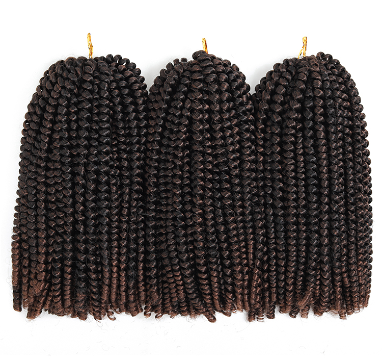 Long spring twist wholesale Beyond beauty spring braids ombre curly pre twisted colored fluffed Spring Twist Hair