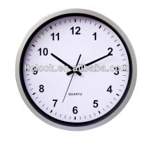 Round plastic wall clock