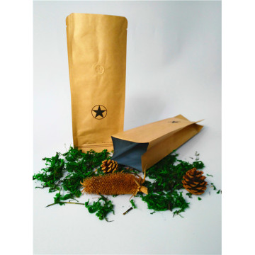 Kraft Paper Coffee Side Gusset Boust