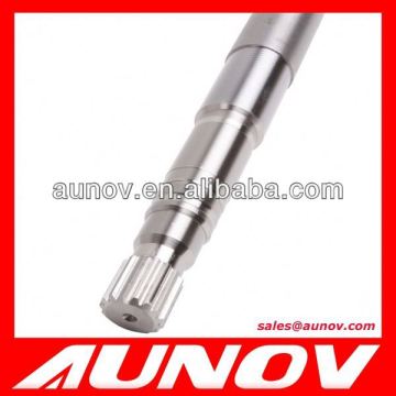 Custom designed turbocharger rotor shaft