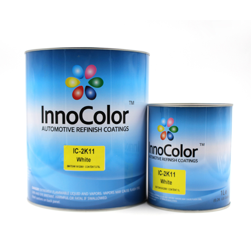 Innocolor 2K دهان سيارات أبيض ألوان طلاء السيارات