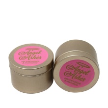 decorative soy wax scented tin candle with lids
