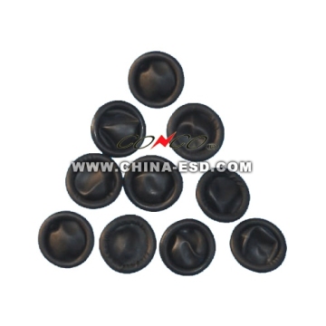 Black conductive finger cot