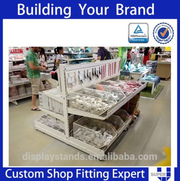 cheaper metal super rack counter unit display promoter