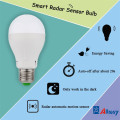 E27 7W LED Microwave Motion Sensor Bulb