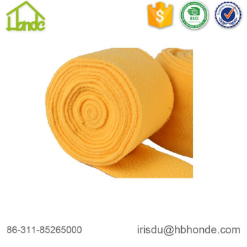 High Quality Yellow Polar Fleece Horse Leg Wrap