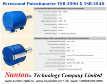 Su Suntan`s Wirewound Potentiometer TSR-3590 & TSR-3540 with Better Support Now