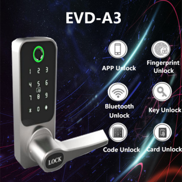 Mobile phone Remote control fingerprint door lock