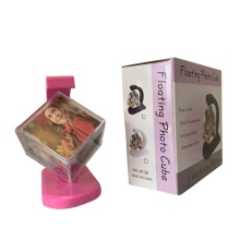 AIDARY Cube Shape Floating Magnetic Suspension Photo Frame