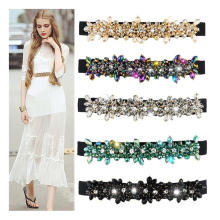 Handmade Bling Wedding Supplies: Trendy Elastic Waistbands, Rhinestone Belts & Gown Accessories for Bridal Dresses