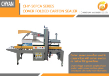 CHY-50PC N23 flap folding carton sealer