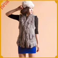 Manufacturer Supplier Natural Fur Vest Rabbit Fur Vest