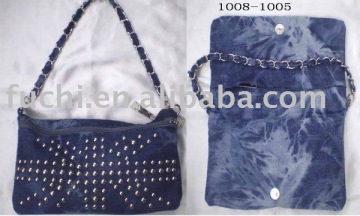 shoulder denim handbag