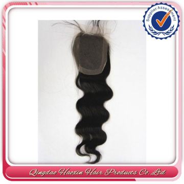 Natural Looking Malaysian Hair Lace Closure Body Wave