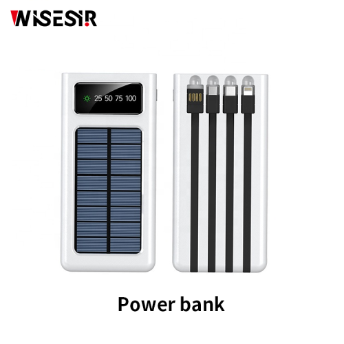30000mAh Solar Panel External Battery Waterproof Power Bank