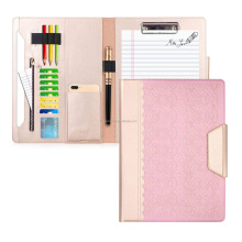 Wholesale PU Leather Document Organizer Portfolio