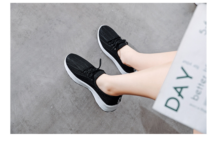 Ladies Casual Walking Shoes Breathable Athletic Fitness Jogging Tennis Racquet Sport Running Sneakers Shoes