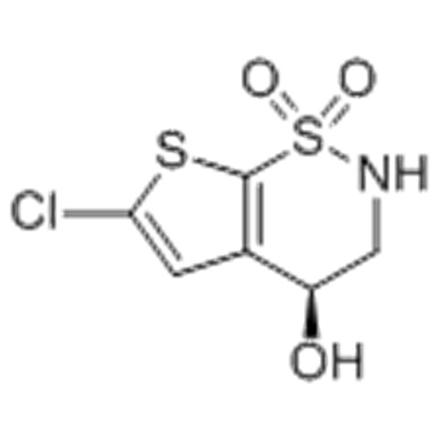 CAS (S) -6-CLORO-1,1-DIOXO-1,2,3,4-TETRA-HIDRO-1LAMBDA * 6 * -THIENO [3,2-E] [1,2] TIAZIN-4-OL 160982- 16-1