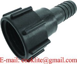 DIN61 IBC Adaptor With 1-1_4_ Hose Barb