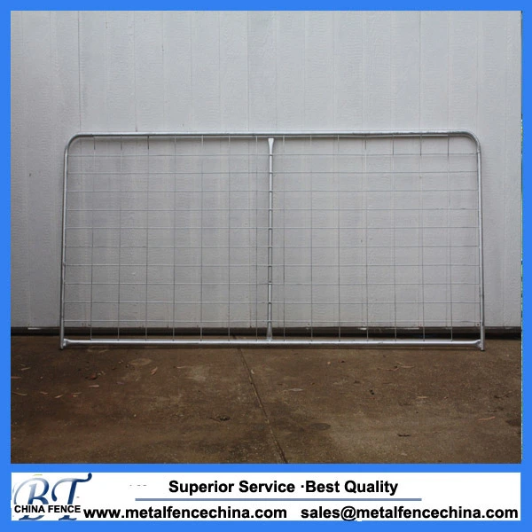 Wire Mesh N Brace Steel Farm Gate