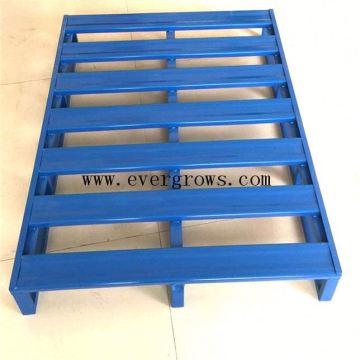 Heavy duty stackable custom metal pallets euro steel pallet feet