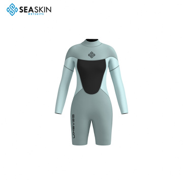 Seaskin Diving Surfing Lady Wetsuit Springsuit Lengan Panjang