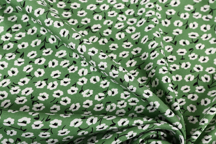 New product printed cloth viscose rayon fabric for women dresses