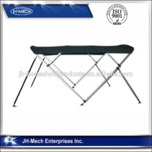 Aluminum square tube waterproof 4 bow bimini top