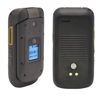 Sonim XP3800 Black Unlocked 4G LTE Rugged Flip Phone