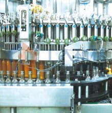 Juice bottle filling machine