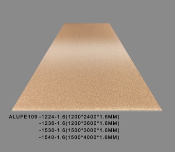 Metallic Brass Gold Aluminium sheets