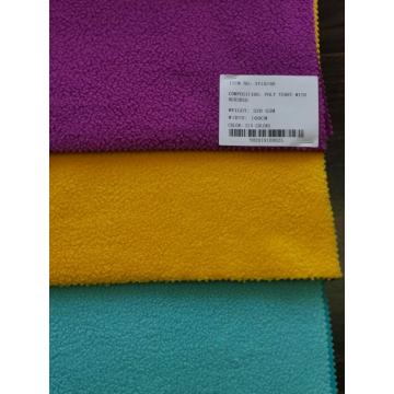 Tissus de coton de tissu éponge CVC de polyester textile