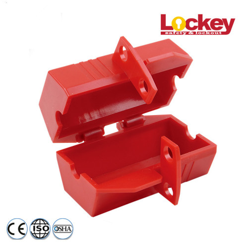 Large electrical plug safety lockout