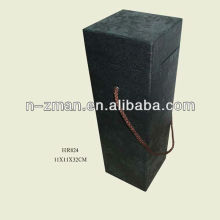 Black Color Gift Box,Laminated Gift Box,Paper Wine Gift Box