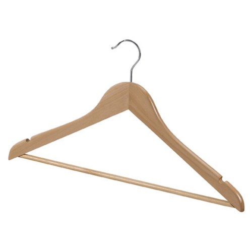 wooden clothes hanger basic hanger 44.5cm natural