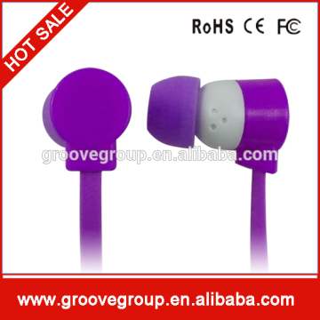 in ear earphone 2015 wired earphone with mic in ear earphone