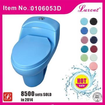 High quality unique ceramic one piece toilet basin