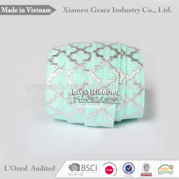 Elastic Ribbon For Garments Custom Printed Elastic Ribbon