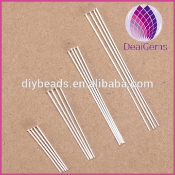 Wholesale 925 sterling silver head pin for diy jewelry findings