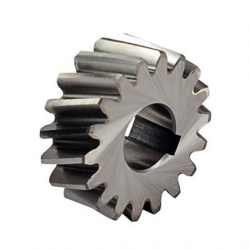 Helical gear wheel cutting, helical gear for printing machine