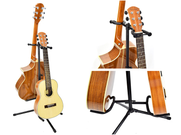 Double upright guitar stand musical instruments accessories