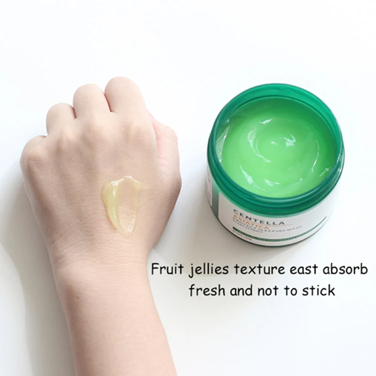 Natural Smoothing Moisturize Essence Cream All Night Centella Asiatica Repair Gel Sleeping Facial Mask