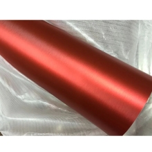 Matte Chrome Metallic Brushed Car Wrap Vinyl