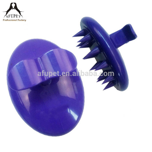 multi colored silicone pet brush dog grooming brush wholesale