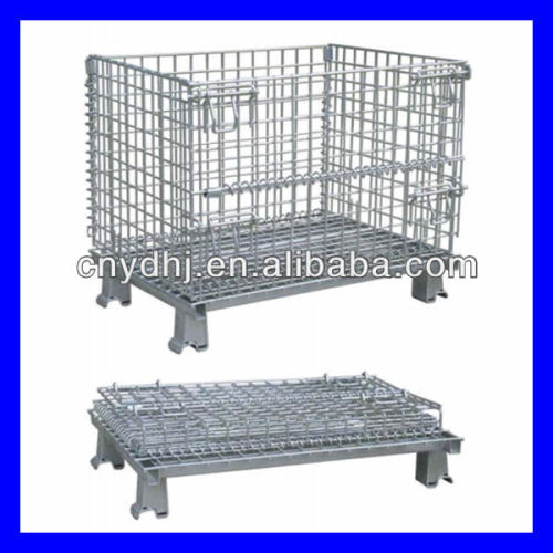 YD-K001 Storage Wire Cage/Metal Storage Cage/Metal Pallet Cage