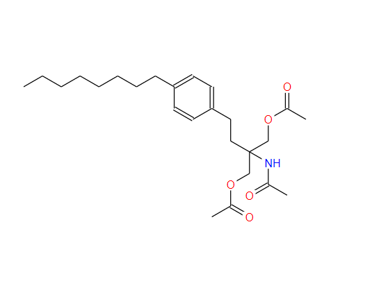 CAS: 162358-09-0 fingolimod triacetylated