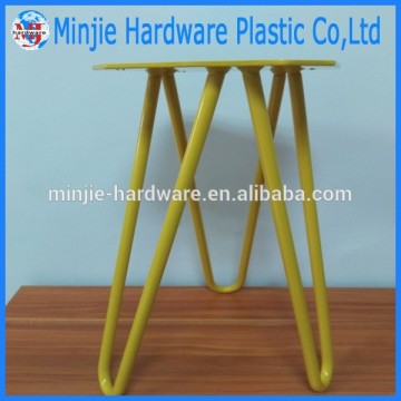 Customized hairpin chairs/wicker metal frame chair