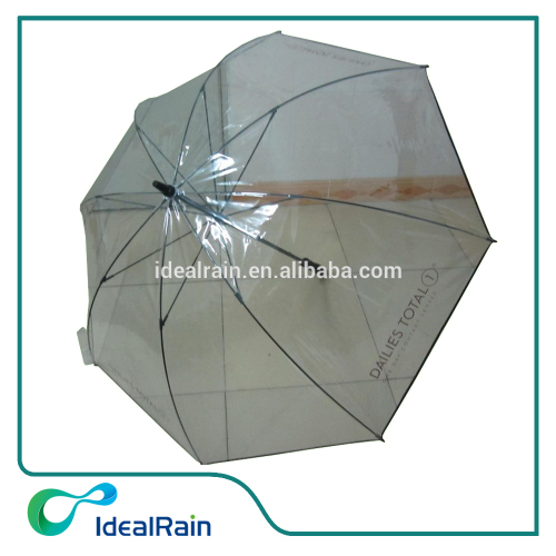 30inch printed your own logo windproof clear golf umbrella