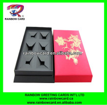 Food paper packaging box without glue