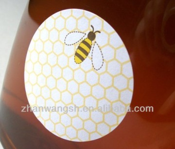 Honey Bee Canning jar sticker